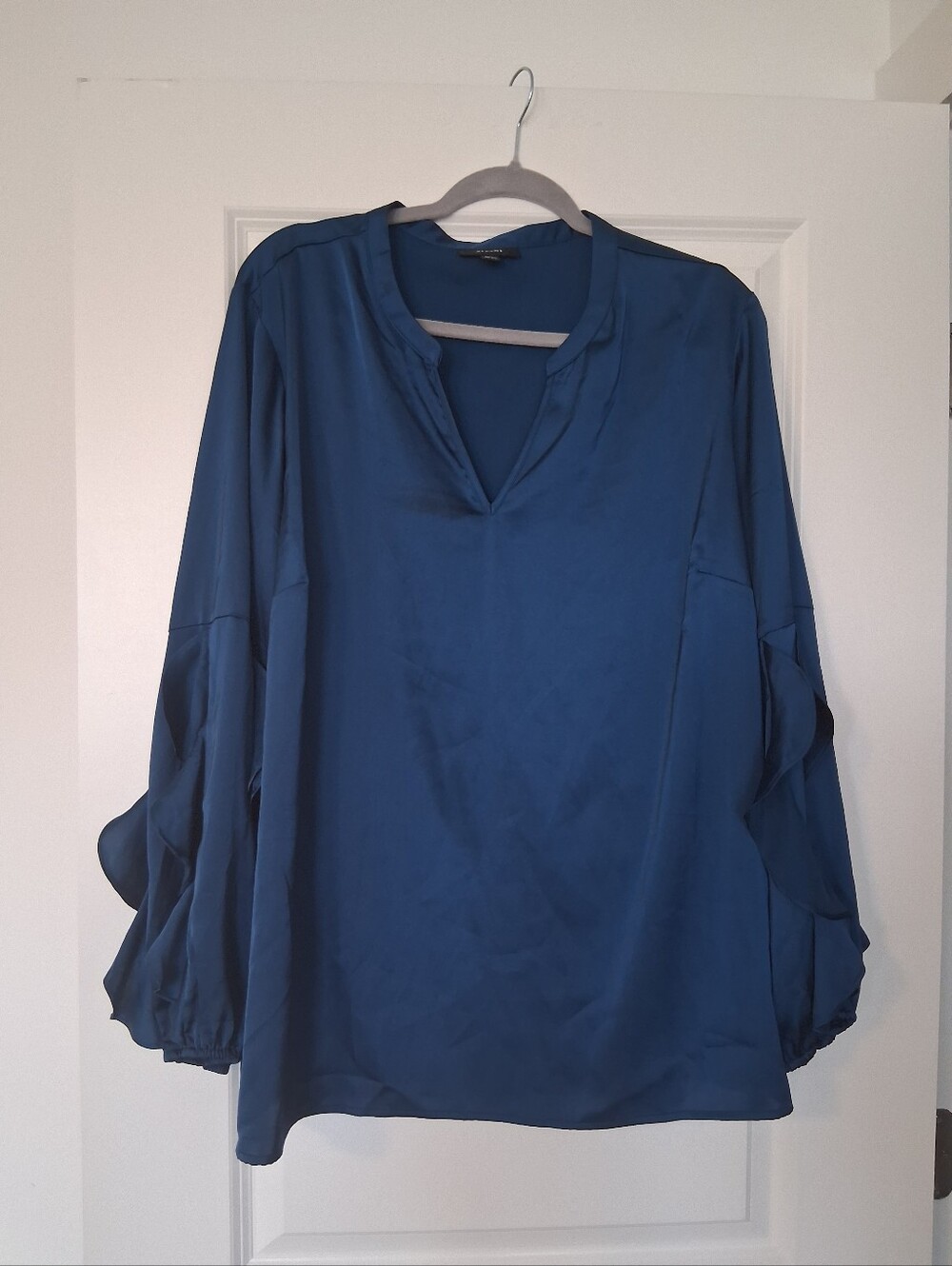 Alfani Ruffled Sleeve Blouse